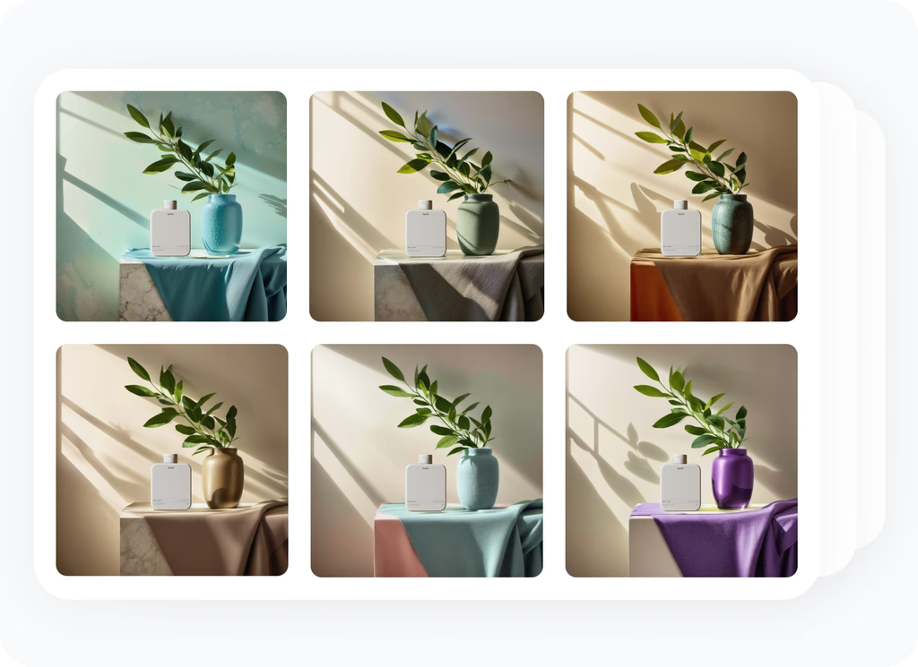 Kartiv Create color schemes variations using the Reimagine tool