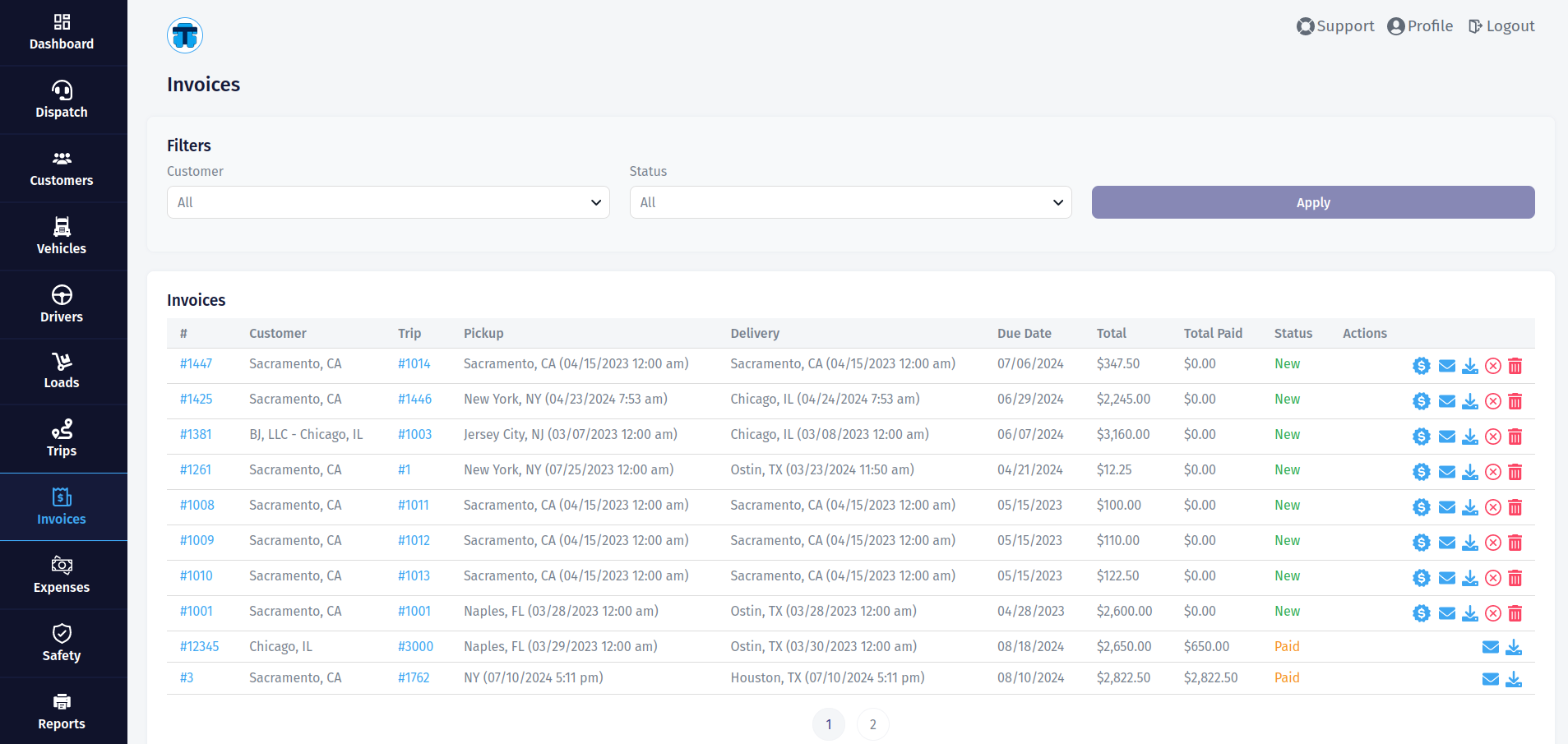 Trucking365.io 