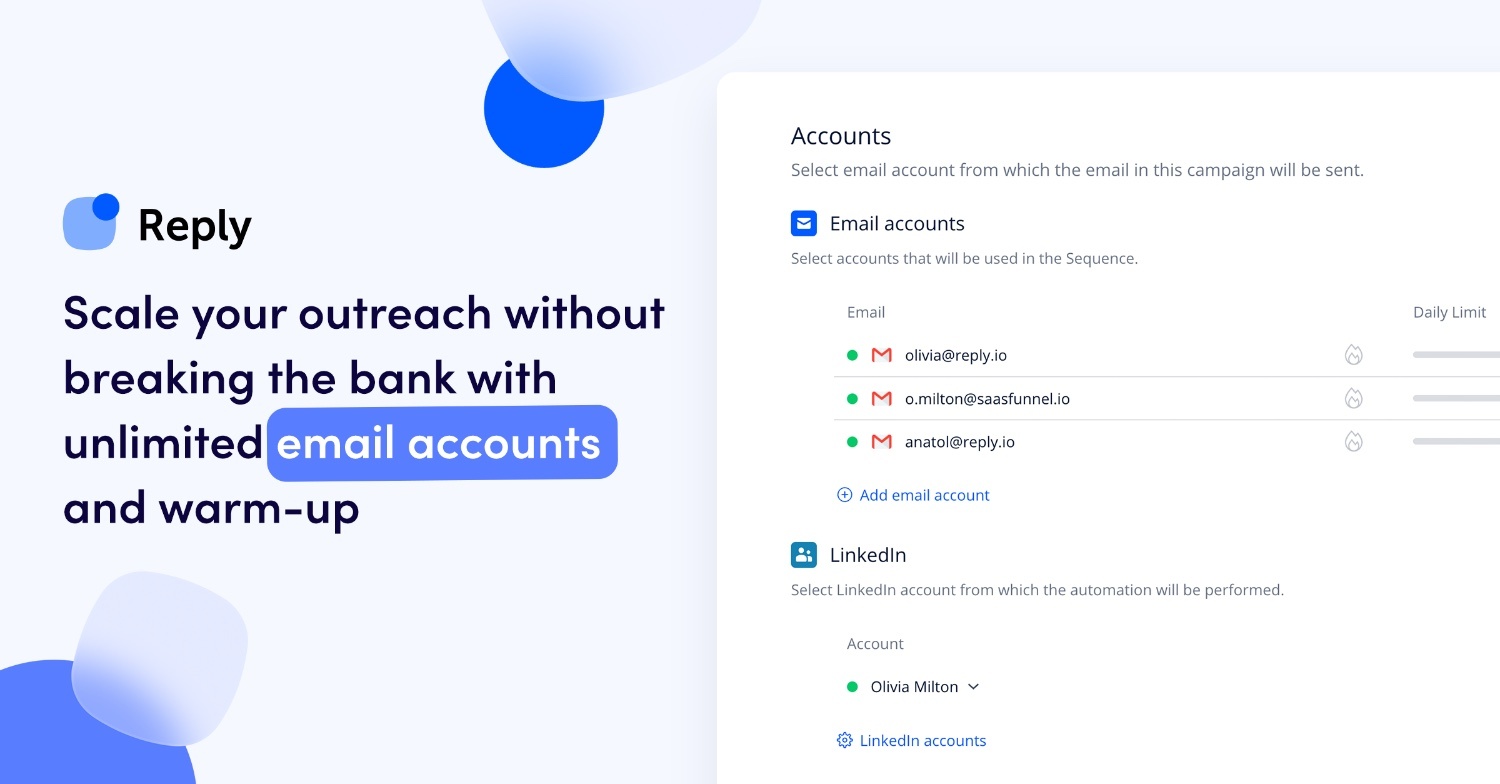 Reply.io Multiple mailboxes
