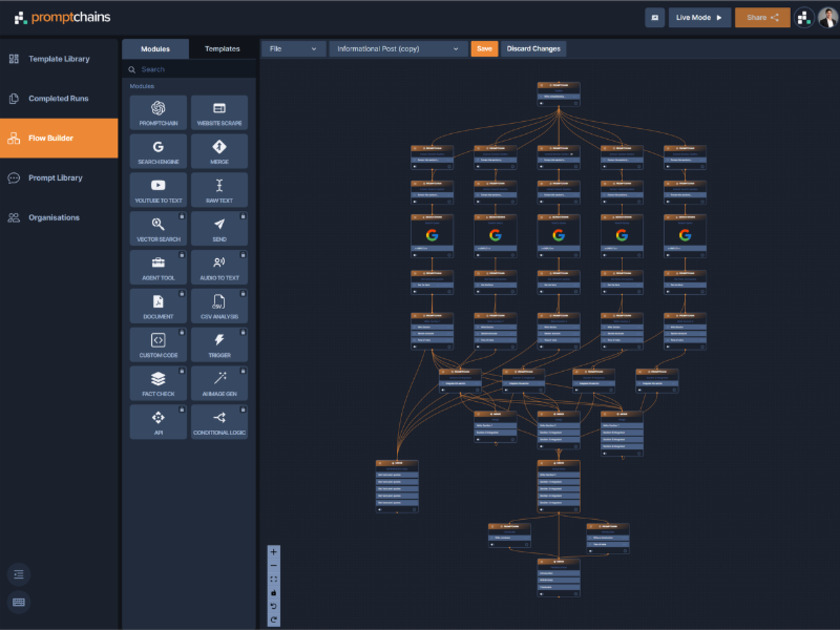 Promptchains Building an AI Workflow