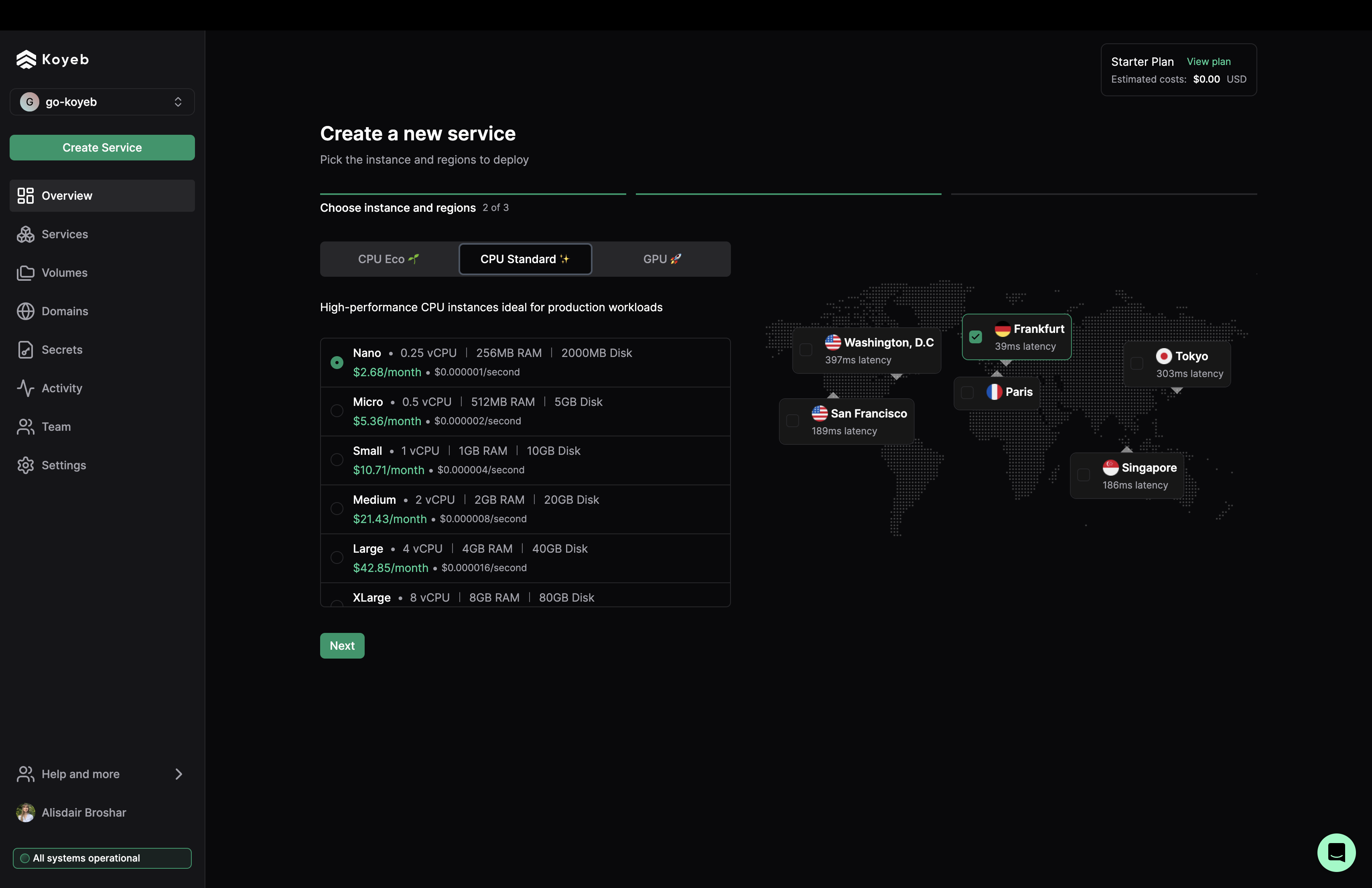 Koyeb Deploy GPU and CPU Instances Across 6 Global Locations