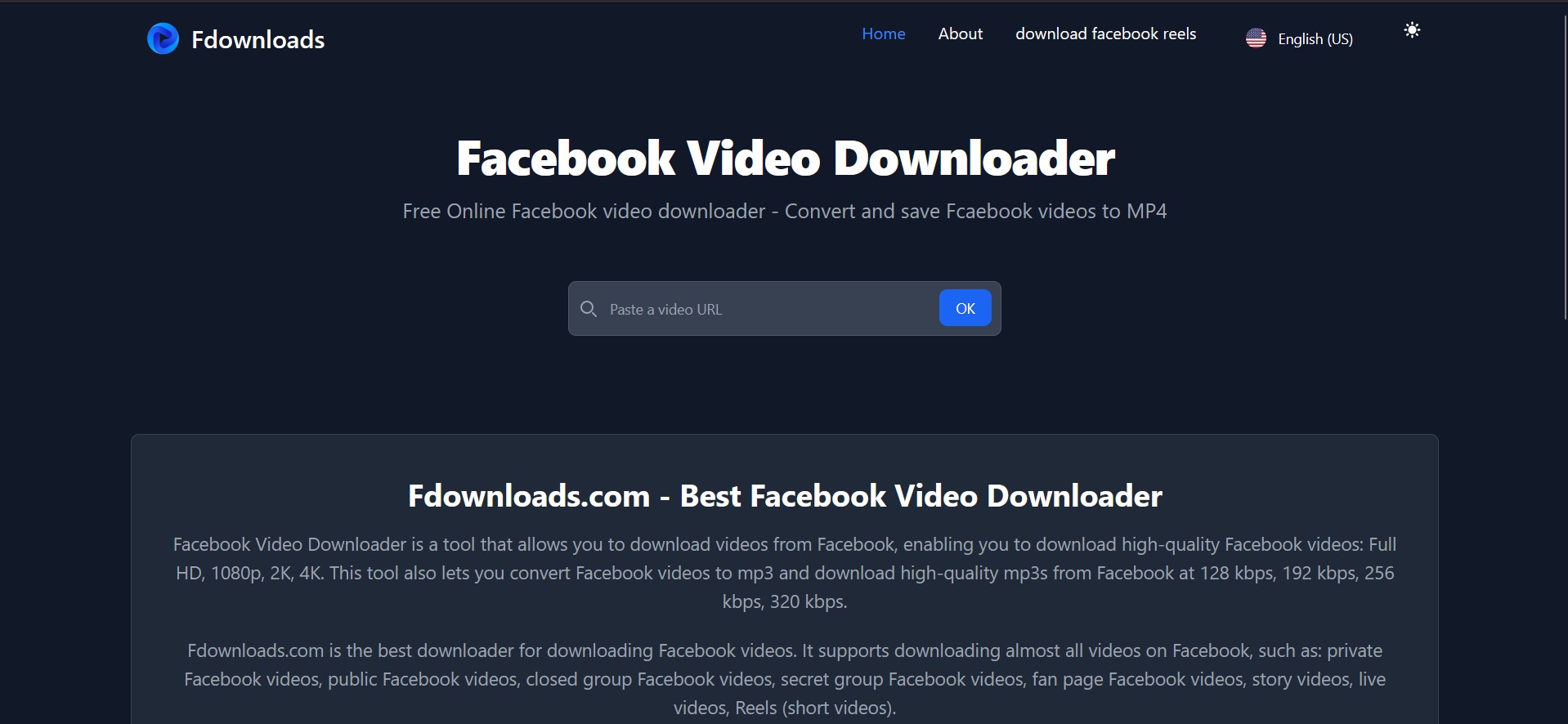 Fdownloads Fdownlods.com is the leading Facebook video downloader, allowing you to download high-quality Facebook videos
