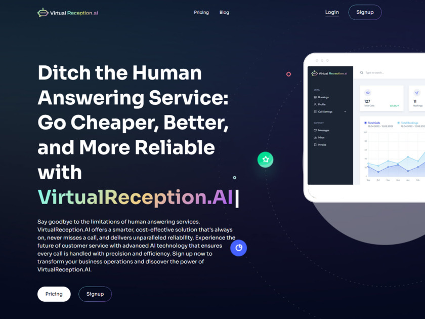 VirtualReception.ai Your AI Answering Service