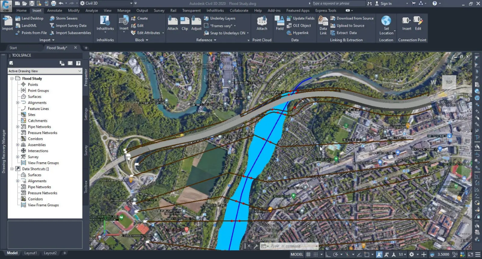 GeoHECRAS CAD & GIS Integration