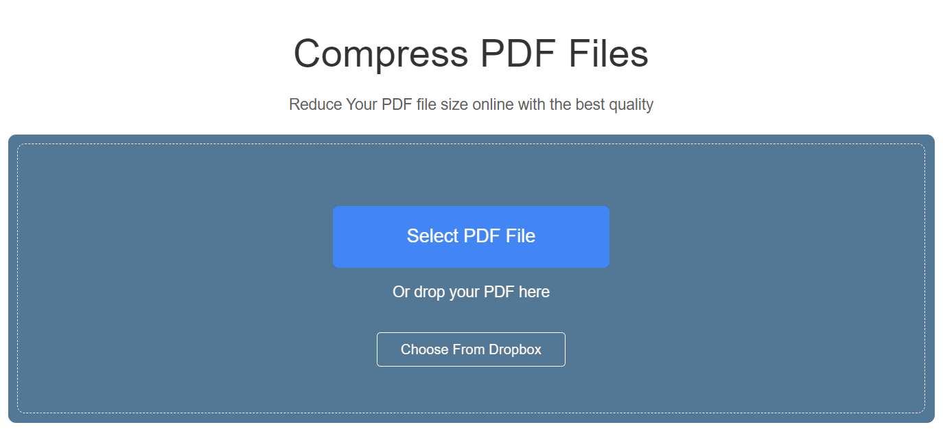 FoneDog Free PDF Compresser 