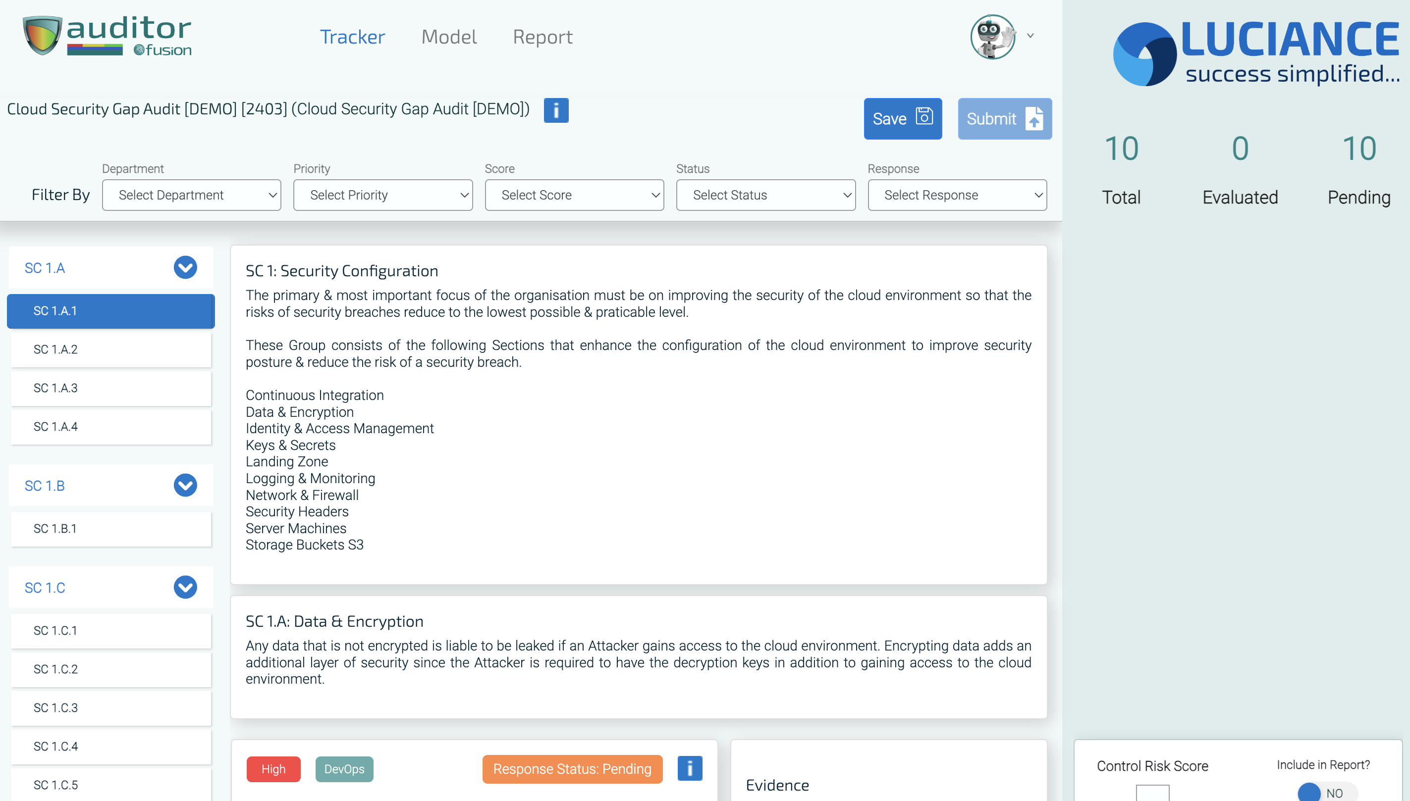 Neumetric Fusion Auditor Dashboard