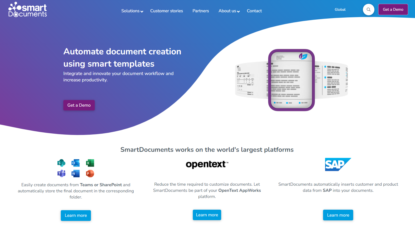 SmartDocuments Homepage