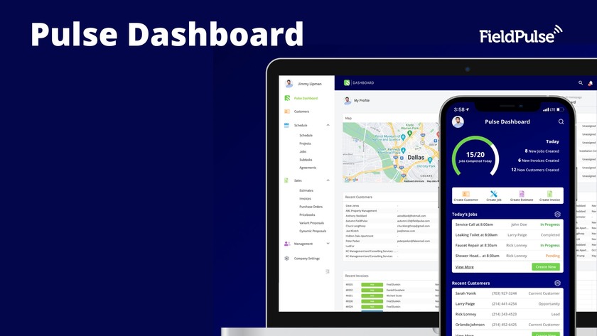 FieldPulse Dashboard