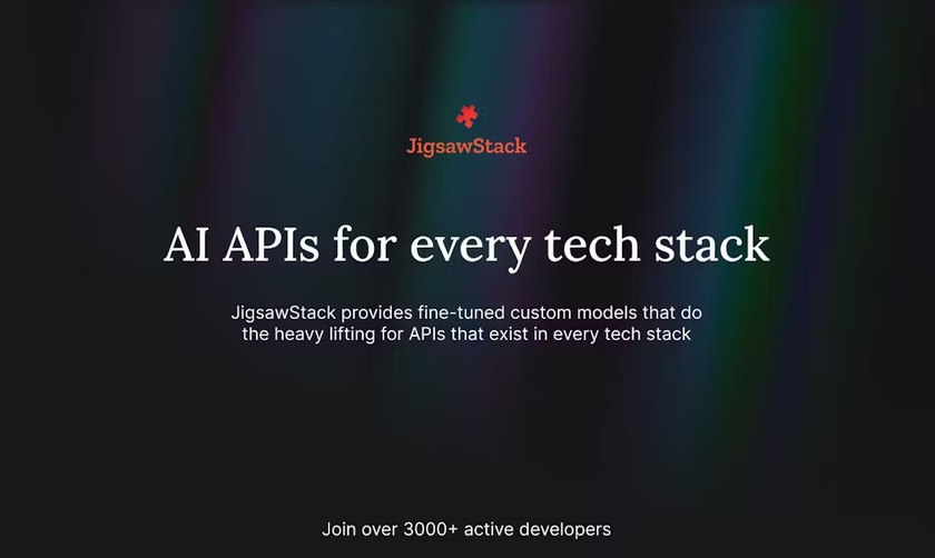 JigsawStack Landing Page