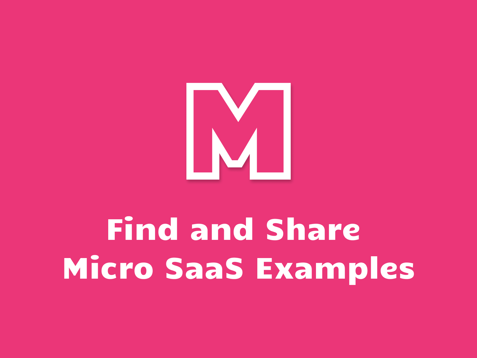 Micro Saas Examples Micro SaaS Examples Thumbnail