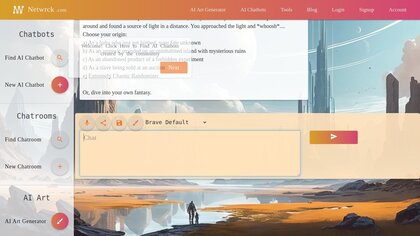Netwrck screenshot