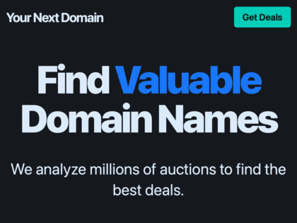 Your Next Domain image