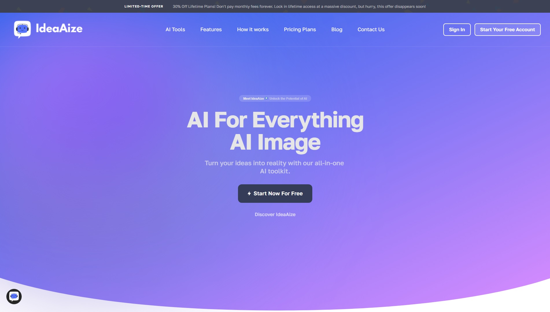 Ideaaize IdeaAize Home Page