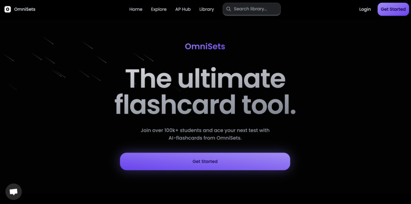 OmniSets Landing Page