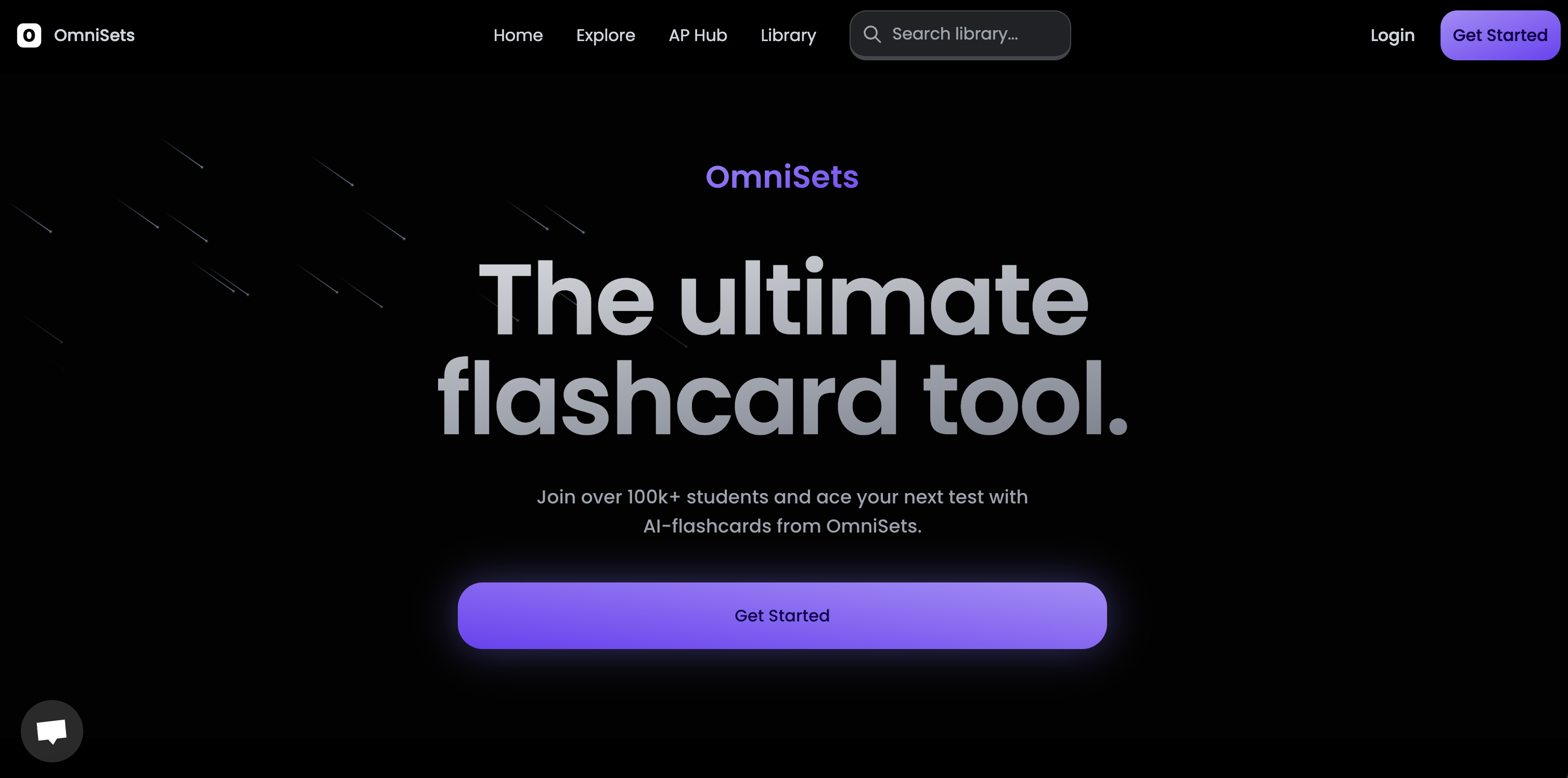 OmniSets Landing Page
