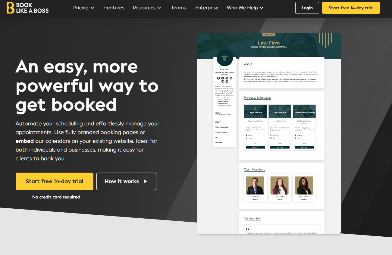 Book Like A Boss BLAB.co Home Page