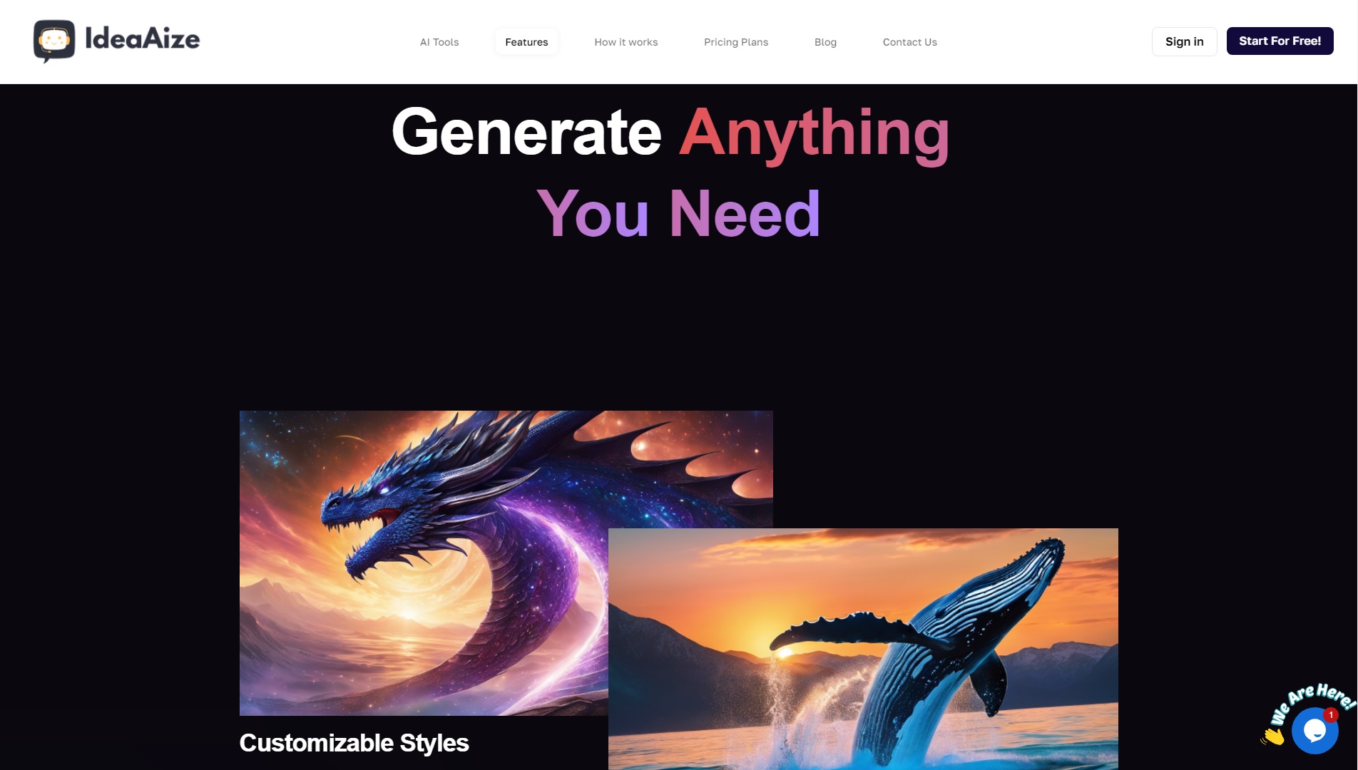 Ideaaize IdeaAize Feature01