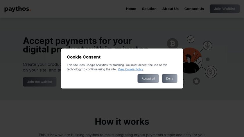 paythos Landing Page