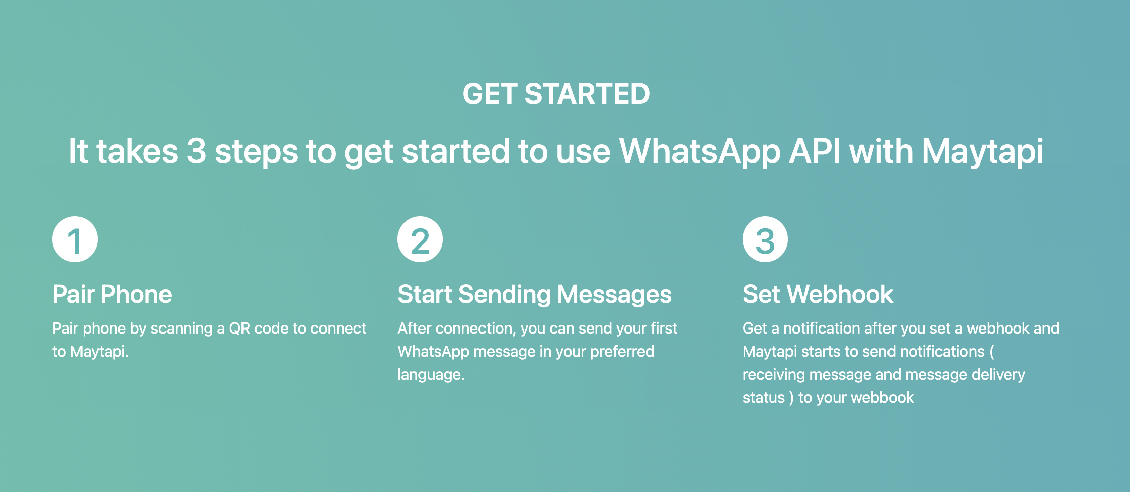 Maytapi Get Started