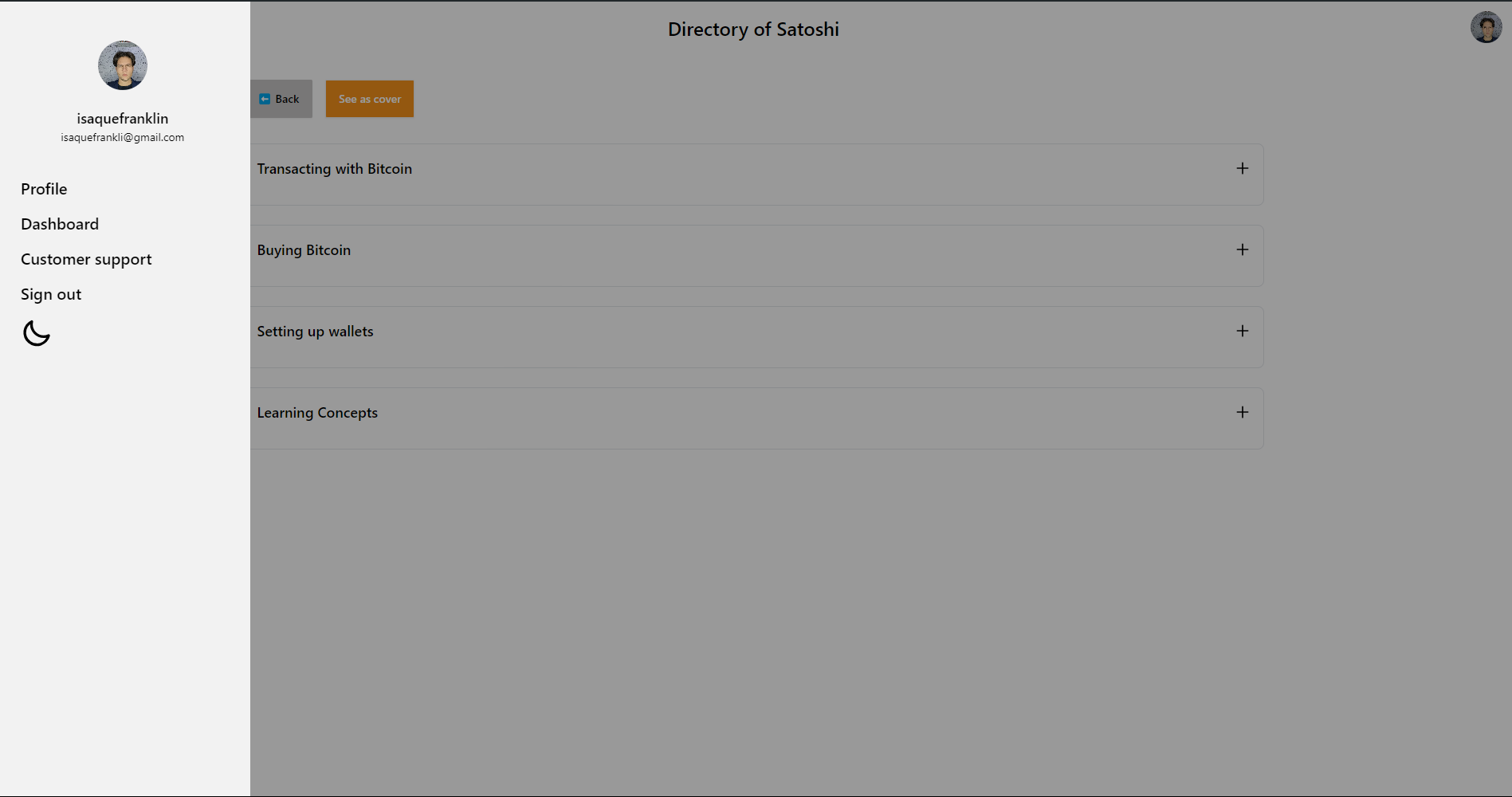 Directory of Satoshi 