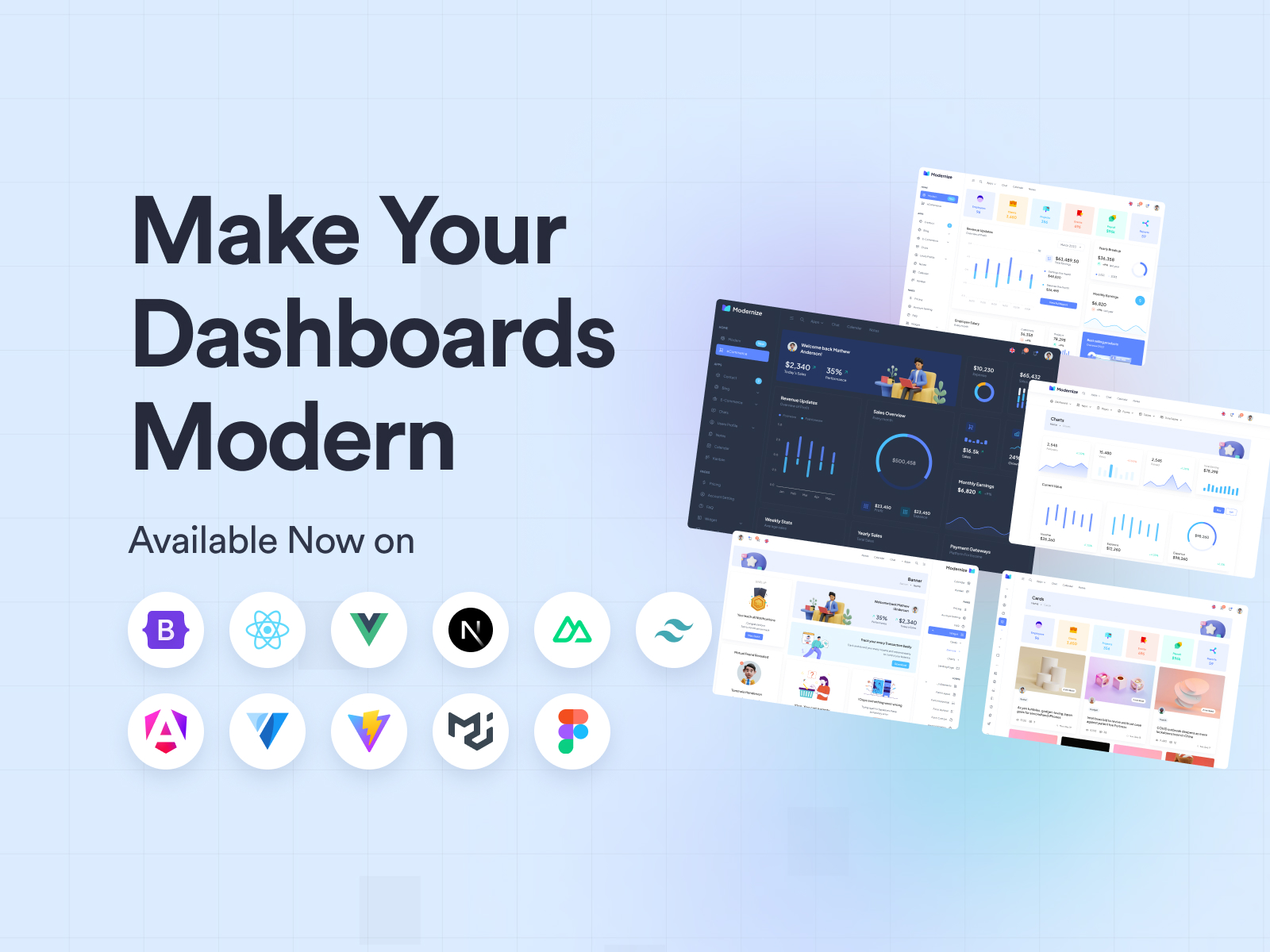 AdminMart Modernize_admin_template_Cover