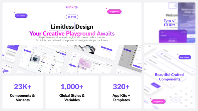 Uinkits Landing Page