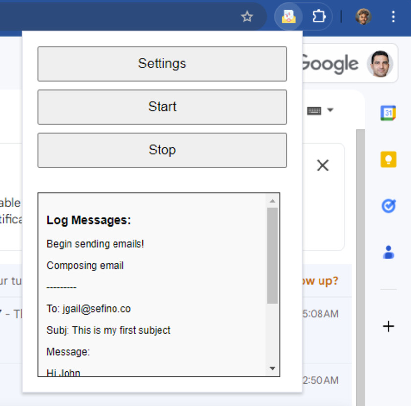 Emailr Landing Page