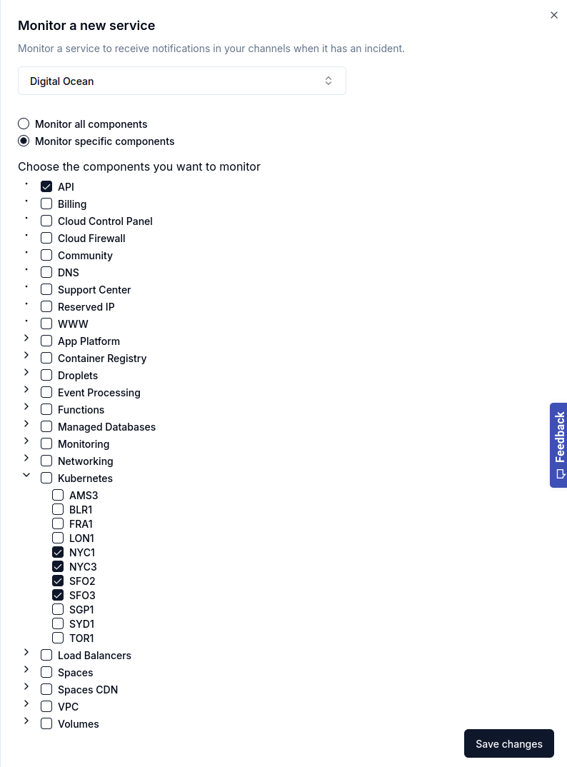 IncidentHub Configure components
