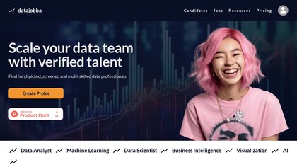 DataJobba screenshot