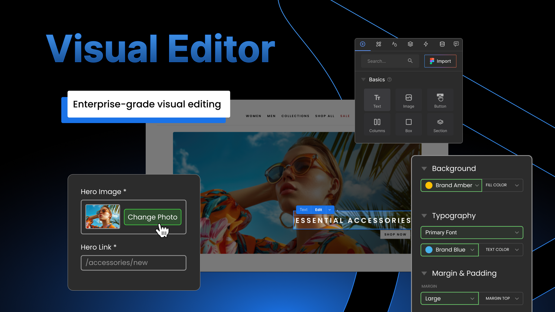 Builder.io Visual Editor