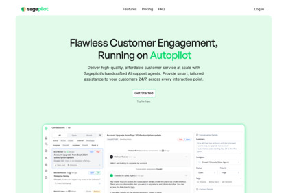 Sagepilot AI screenshot