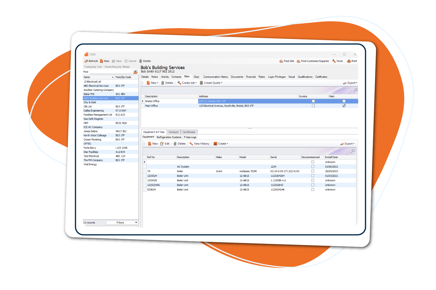 Clik Service CRM
