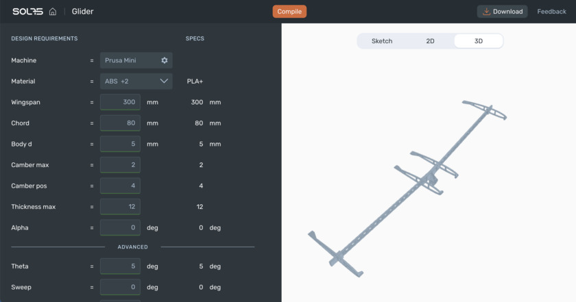 SOL75 Landing Page
