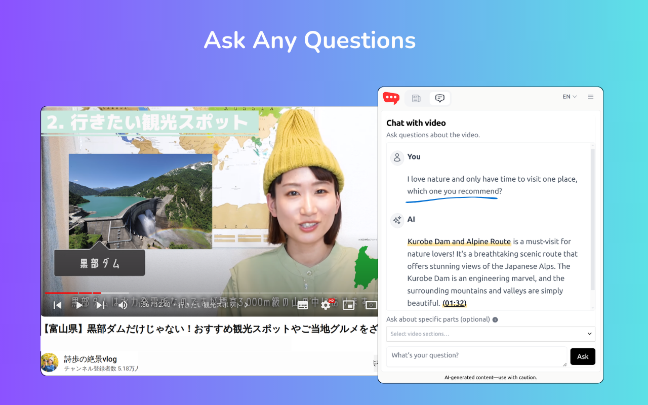 AskTube Ask Any Question