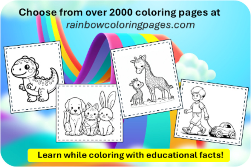 Rainbow Coloring Pages Coloring Pages