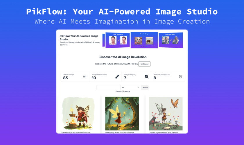 PikFlow Landing Page