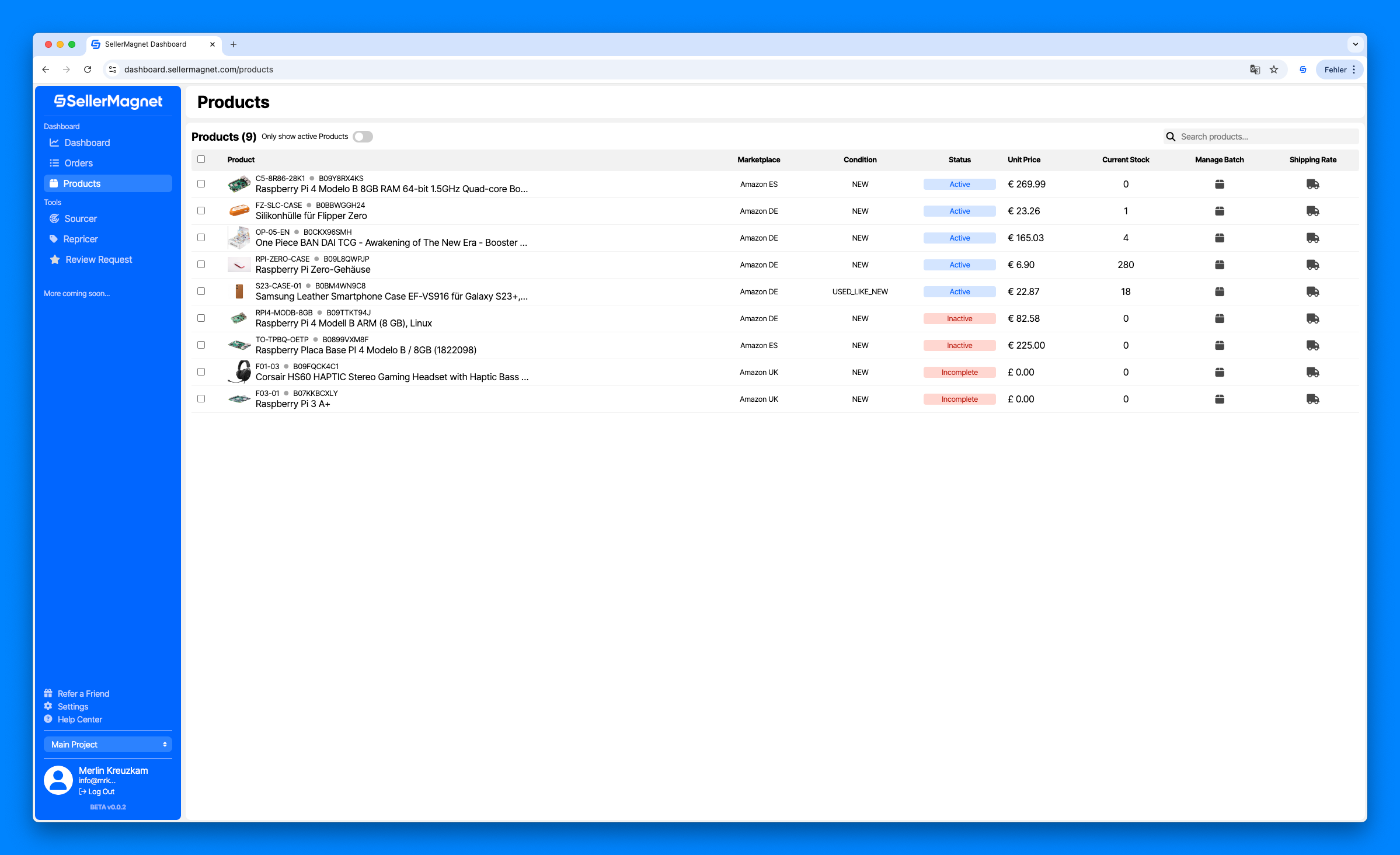 SellerMagnet SellerMagnet Product Management