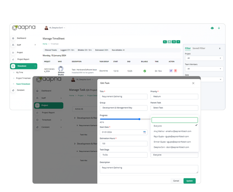 KaryaKeeper User Management Feature