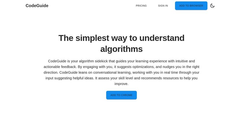 CodeGuideAI Landing Page