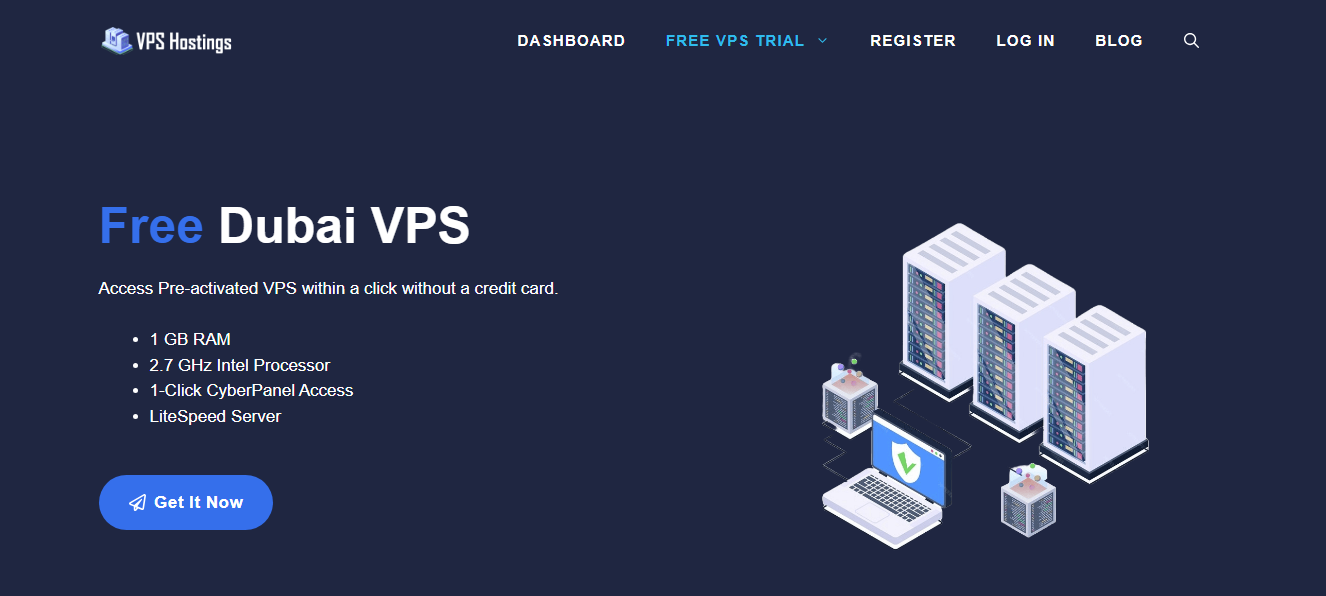 Free VPS Hostings Free Dubai VPS