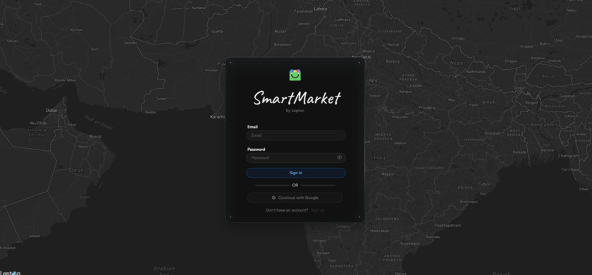 SmartMarket.ai Landing Page