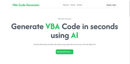 VBA Code Generator image