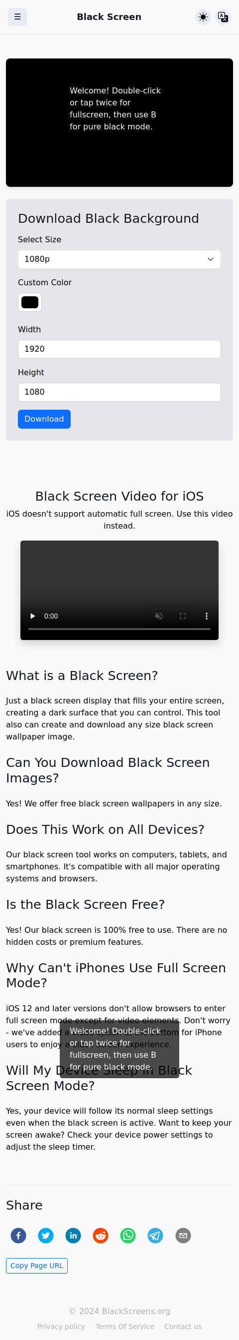 BlackScreens.org 