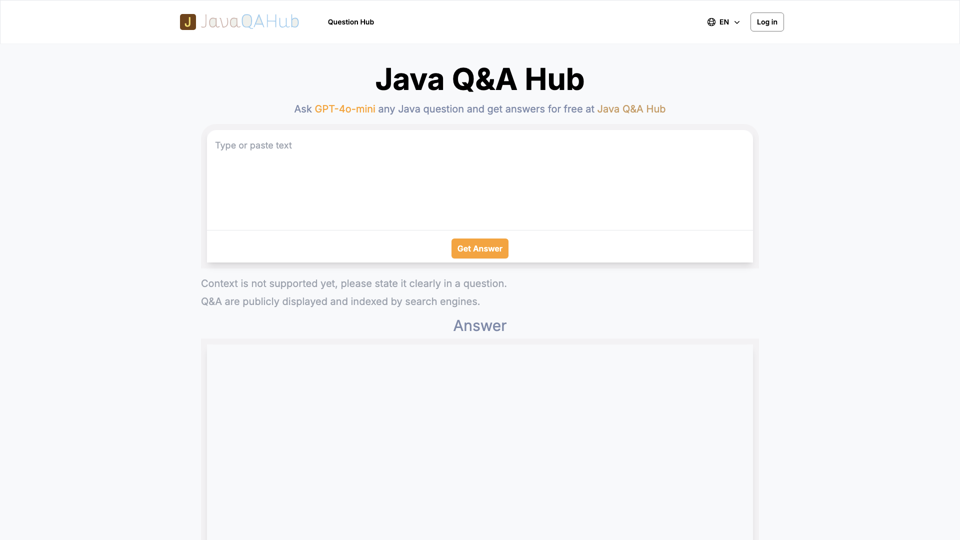 JavaQAHub.cc 