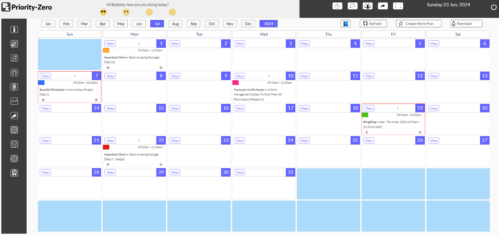 Priority-Zero Scheduling