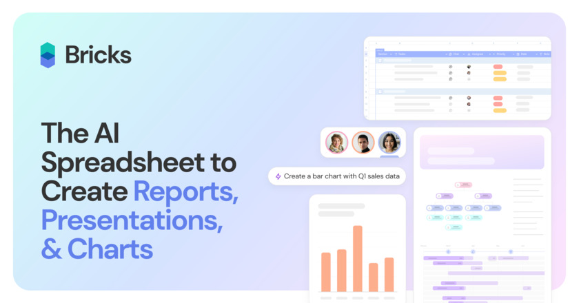 The Bricks Landing Page