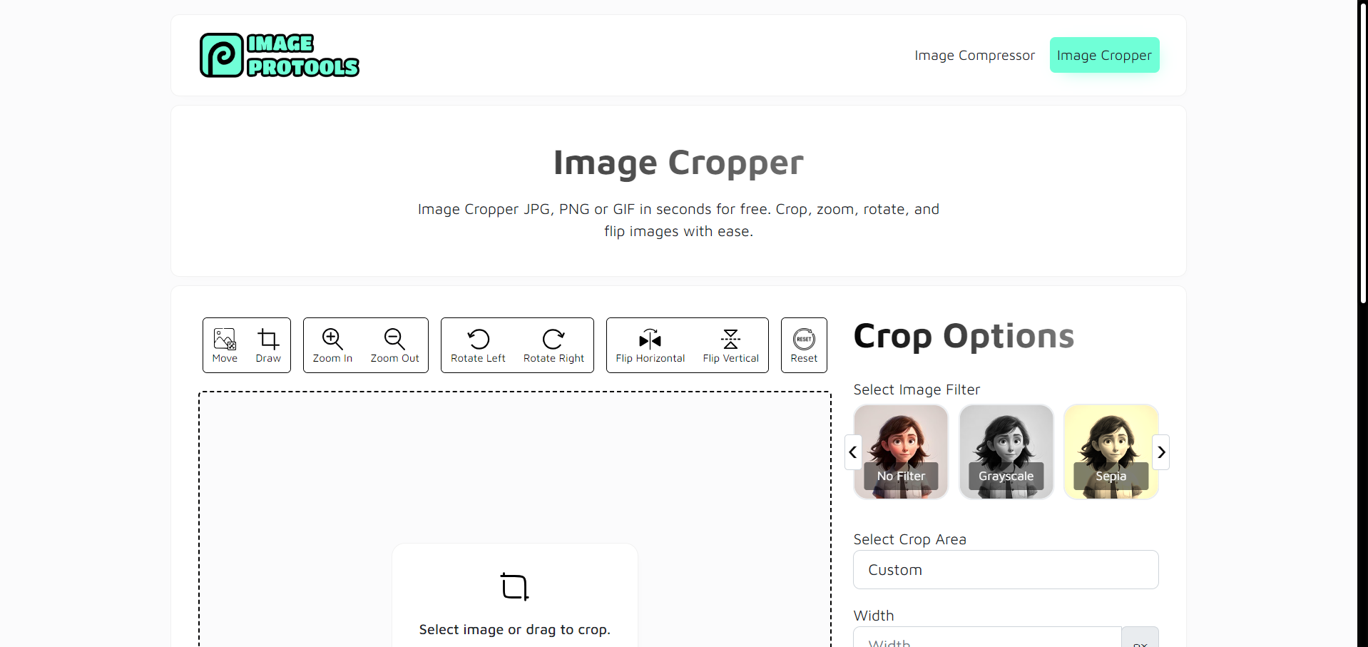 ImageProTools Image Cropper