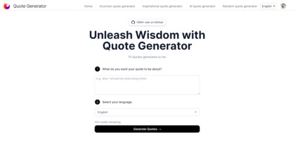 QuoteGenerator.cc screenshot