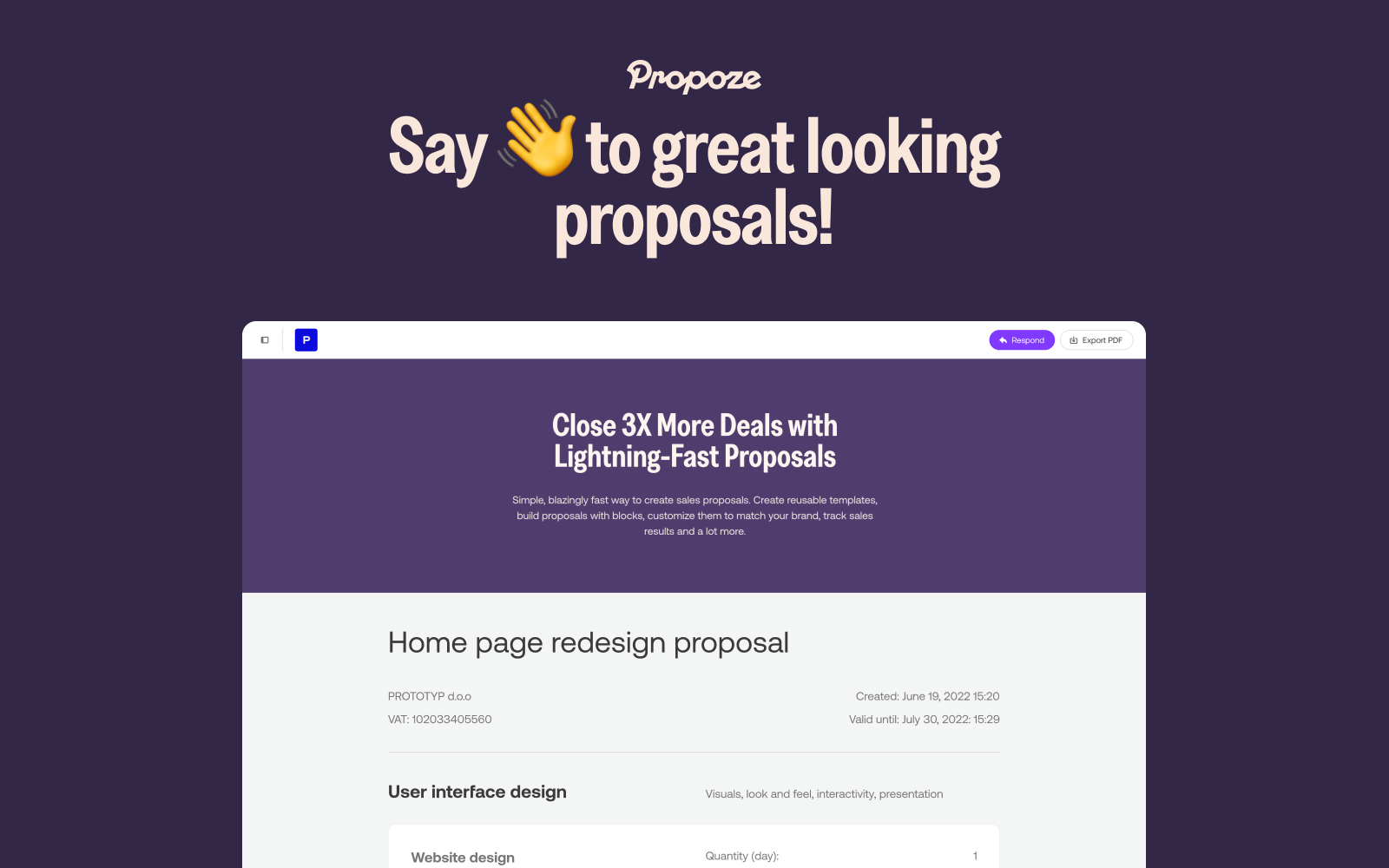 Propoze Propoze - Preview