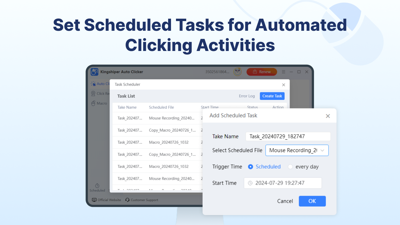 Kingshiper Auto Clicker 